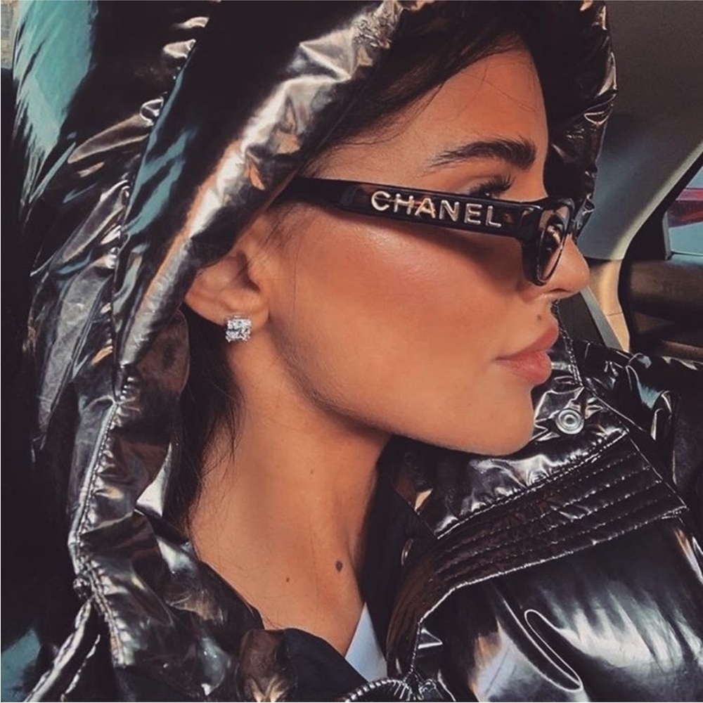 New Rare CHANEL Sunglasses Rectangle A71280 - Picture 10 of 16